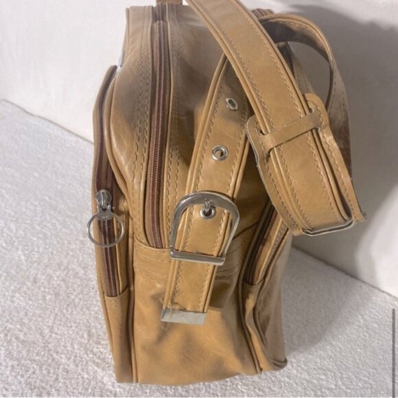 Vintage Samsonite Tan Carry On Travel Bag - Picture 8 of 14